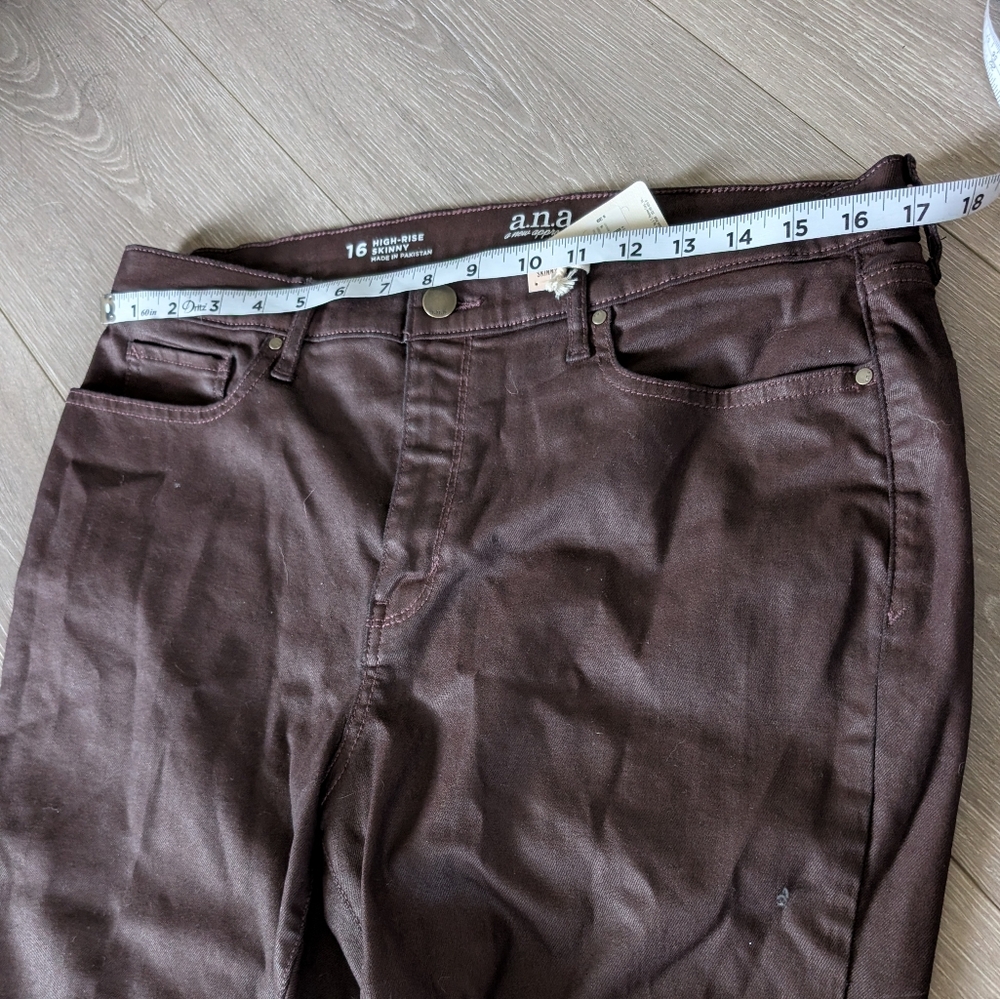 Nwt a.n.a - Women's Brown Pants - Picture 5 of 9